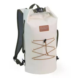 Vízálló hátizsák 20L vízisportokhoz, túrázáshoz és városi használatra - Zulupack® Indy 20L Cordura® – IP67 fehér/barna