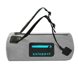 Vízálló sporttáska utazáshoz és edzéshez – Zulupack® Fit 32L IP66 szürke/kék