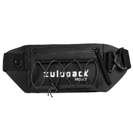   Vízálló övtáska 0,5 L – IP67 – fekete, túrázáshoz, strandoláshoz, biciklizéshez – Zulupack® Froggy