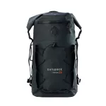 Vízálló hátizsák 25L – IP67, strapabíró, ergonomikus, túrázáshoz, kiránduláshoz, vízisportokhoz, fekete – Zulupack® Triton