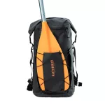 Vízálló hátizsák 25L – IP67, strapabíró, ergonomikus, túrázáshoz, kiránduláshoz, vízisportokhoz, fekete – Zulupack® Triton