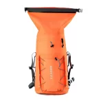Vízálló hátizsák 25L – IP67, strapabíró, ergonomikus, túrázáshoz, kiránduláshoz, vízisportokhoz, narancssárga – Zulupack® Triton