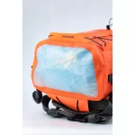 Vízálló hátizsák 25L – IP67, strapabíró, ergonomikus, túrázáshoz, kiránduláshoz, vízisportokhoz, narancssárga – Zulupack® Triton