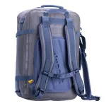 Több rekeszes, ergonomikus vízálló utazótáska – Zulupack® Antipode 45L IP63 szürke
