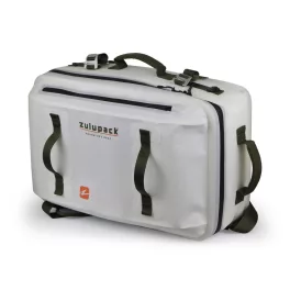   Vízálló utazótáska Zulupack® Antipode 45L Cordura® – IP63 – fehér – praktikus vízálló táska utazáshoz