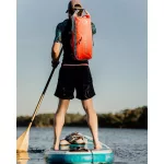 Narancssárga vízálló hátizsák 18L – IP67, könnyű, városi és outdoor használatra – Zulupack® Mojo 18L IP67